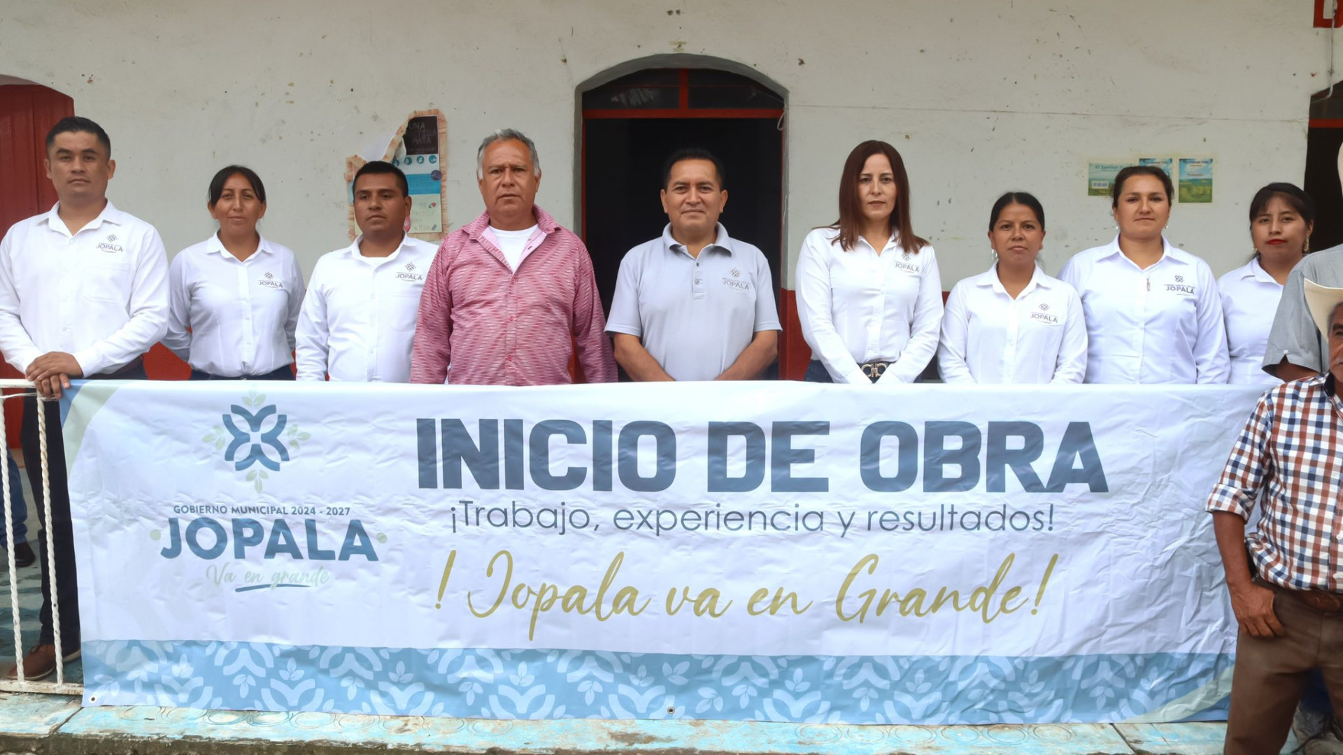 Inicio de la remodelación del Juzgado de Paz.