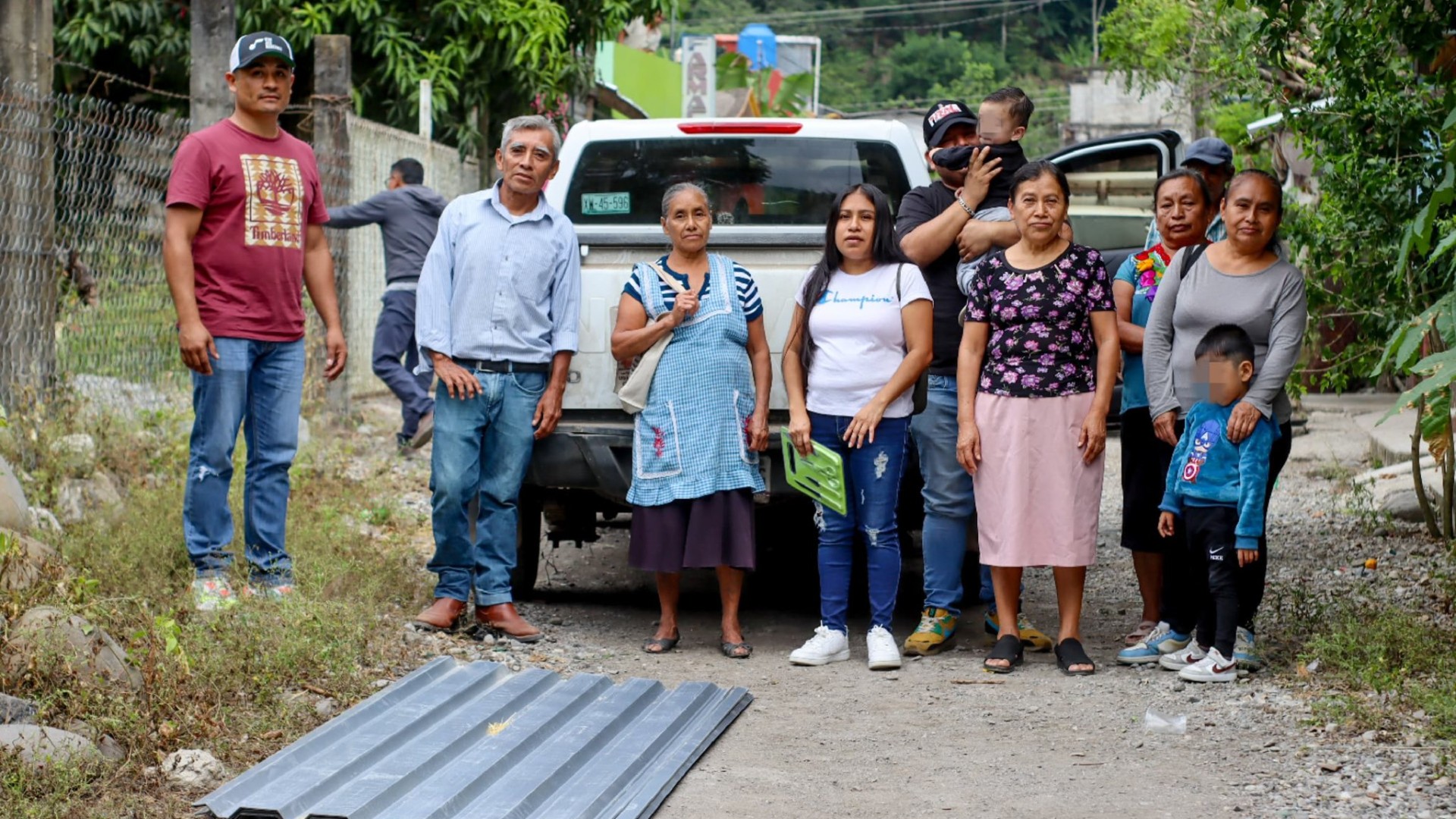 Entrega de laminas galvanizadas
