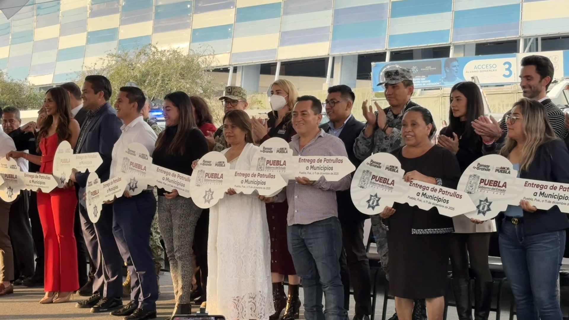 Entrega de patrullas